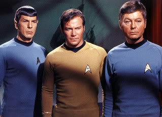 Original Star Trek trinity